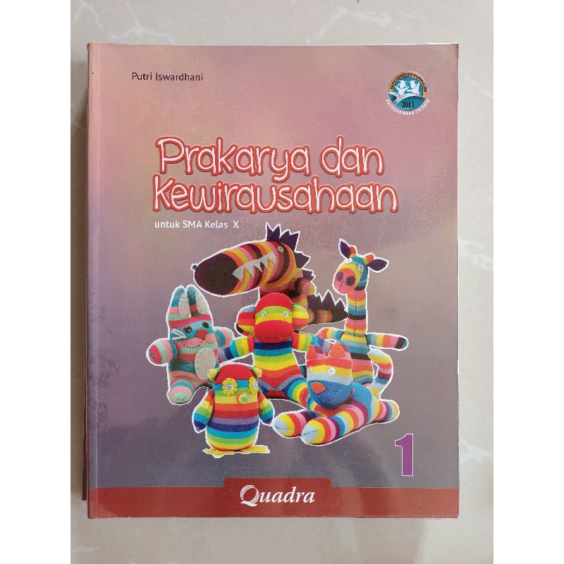 Buku Prakarya dan Kewirausahaan PKWU kelas 10