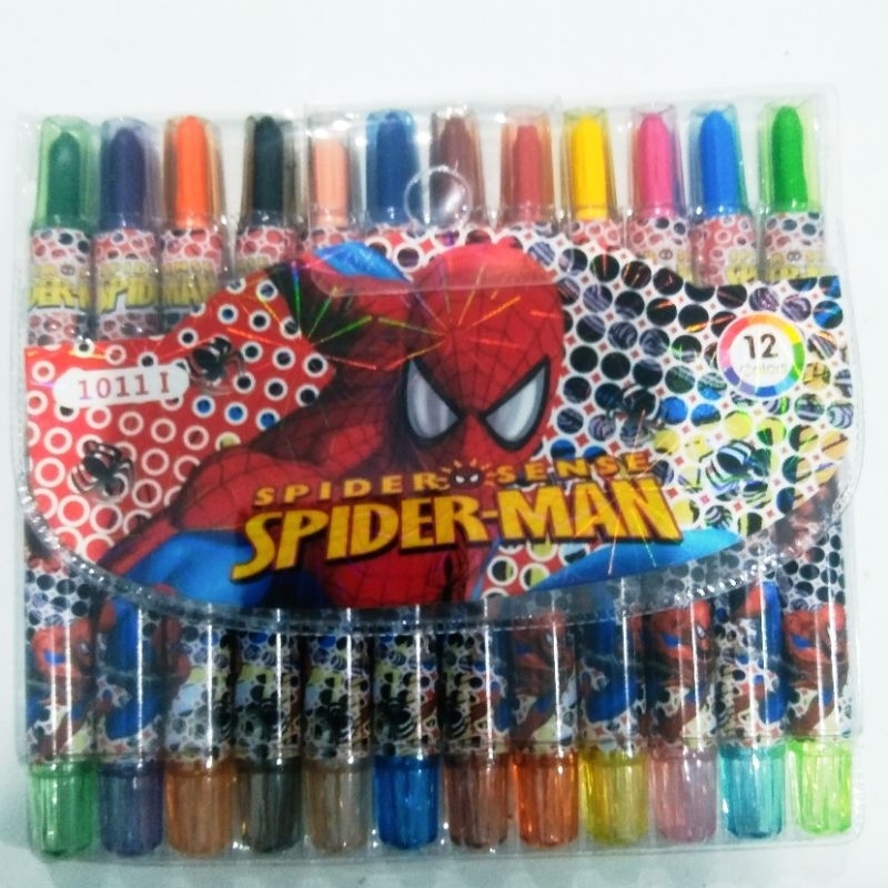 

1Pack CRAYON PUTAR Pendek 12 warna