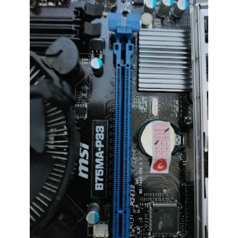 Motherboard MSI socket lga 1155 dan procesor g2010