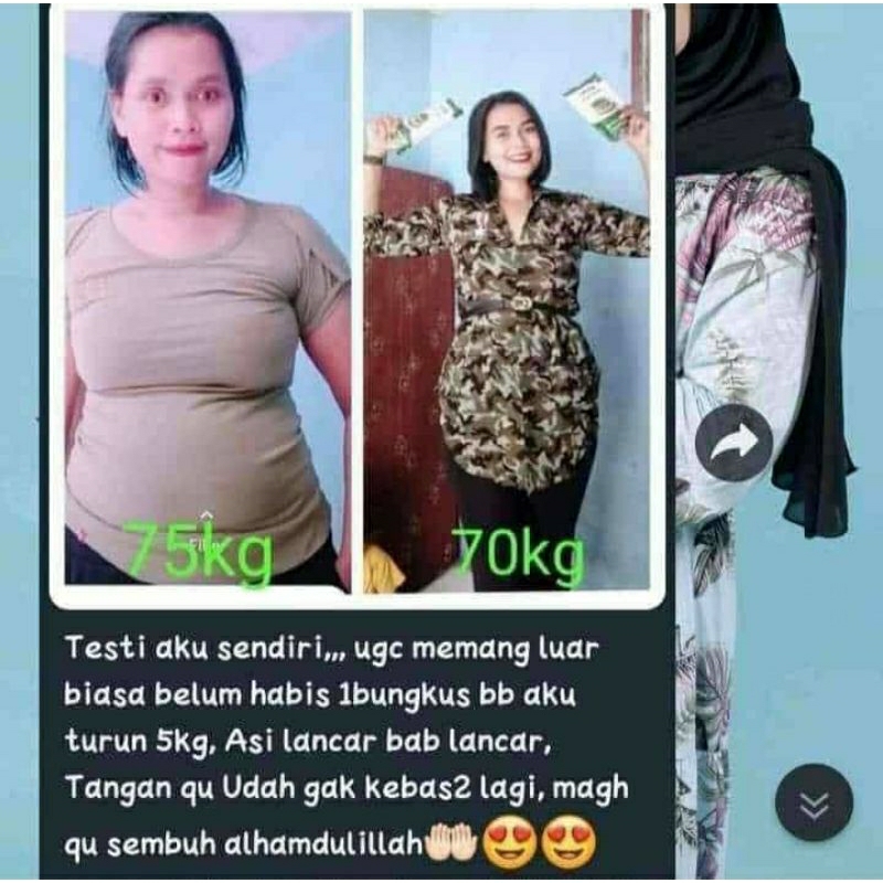 Umi green coffe herbal pelangsing produk ori