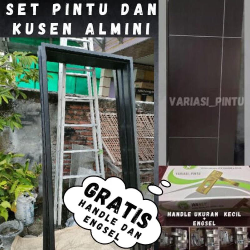 SET PINTU DAN KUSEN / PINTU MURAH / PINTU KAMAR