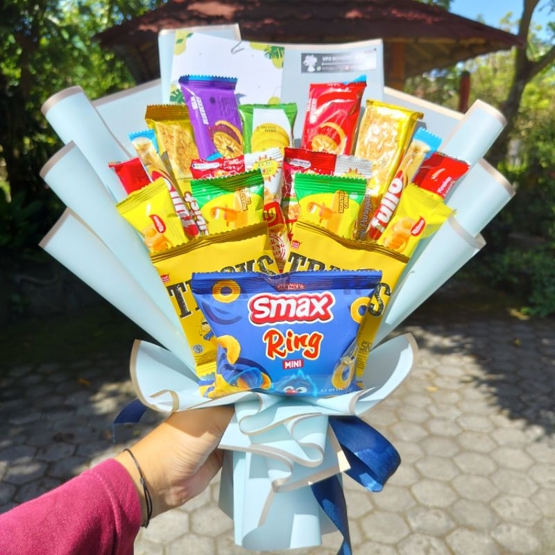 

BUKET SNACK MURAH/HADIAH WISUDA/BOUQUET size kecil bisa Request