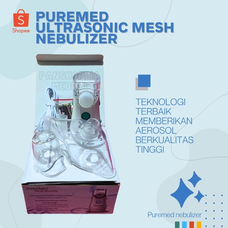 Nebulizer Puremed | Ultrasonic Mesh Nebulizer