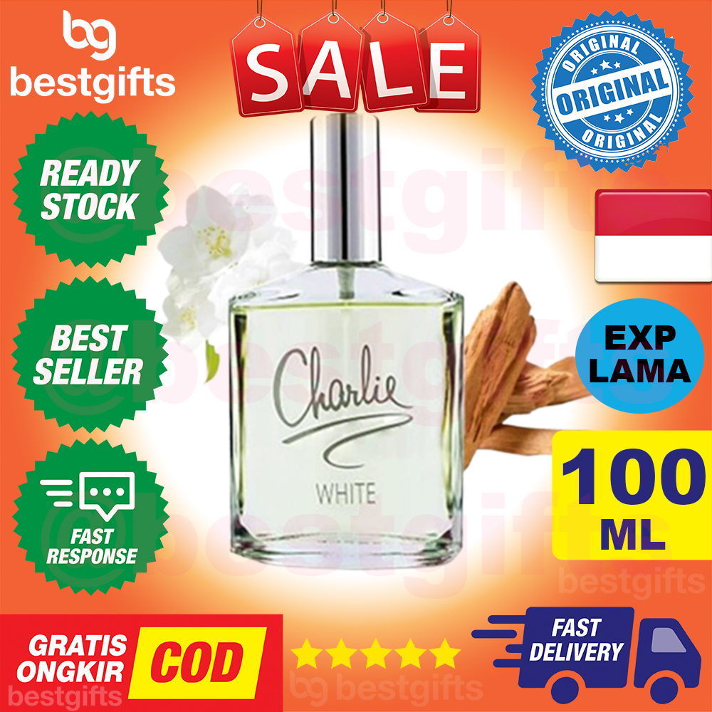 REVLON CHARLIE FRAGRANCE GOLD PARFUME EDT PARFUM WANITA WANGI SEGAR &amp; TAHAN LAMA 100 ML