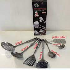 SPATULA SET STAINLESS 7 PCS /SPATULA STAINLESS STEEL 7 IN 1 VD