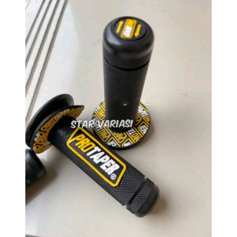 Handgrip grip hanfat protaper warna motif bisa untuk semua motor universal