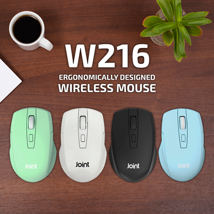 JOINT Wireless Mouse W216 Original Stylish Simple