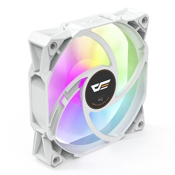 Aigo DarkFlash S101 12CM Fan - Black/White / Fan Casing 12 CM