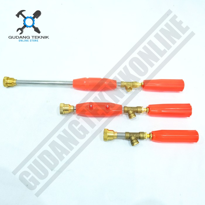 Stick Power Sprayer Panjang 20cm 33cm 45cm SANCHIN MATRIX / Stik Gun Mesin Steam Cuci Mobil Motor 20 33 45 cm MATRIX