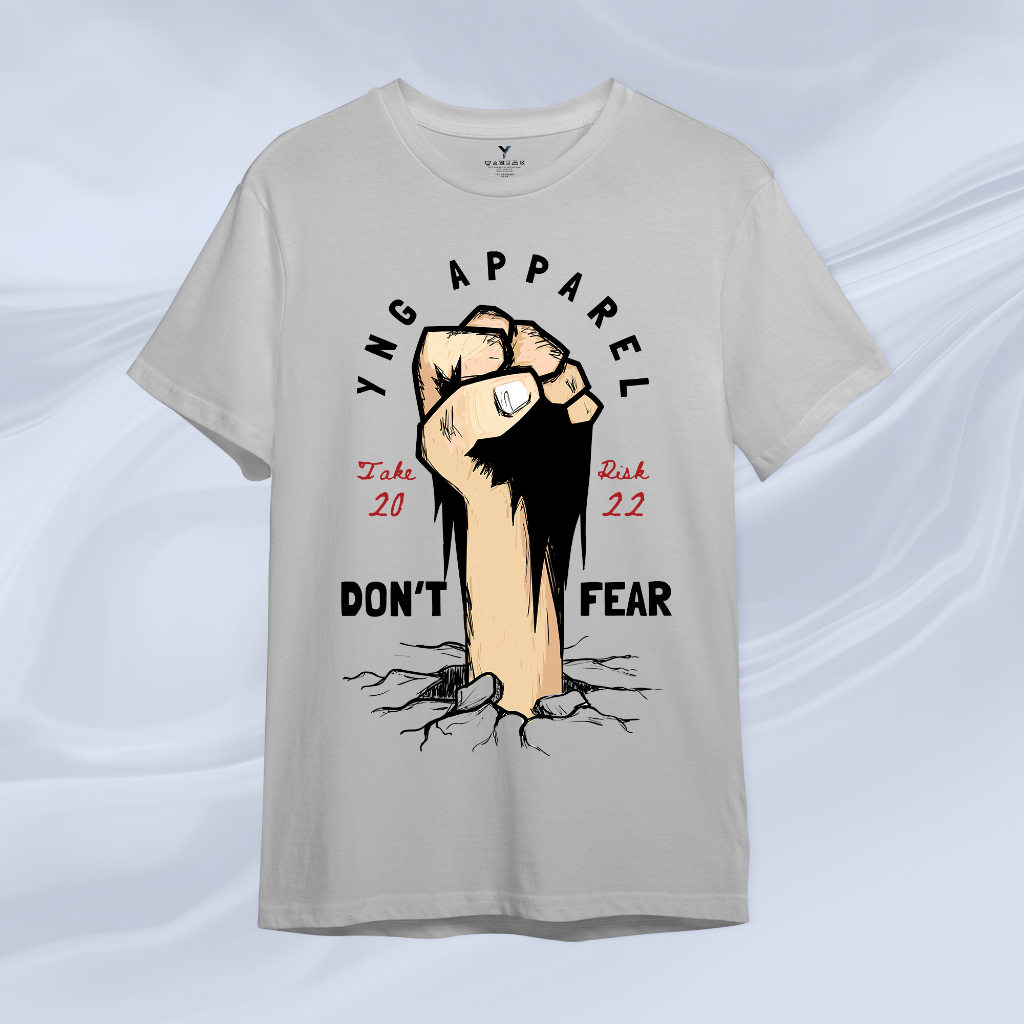 YNG T-Shirt Valorous Misty Grey