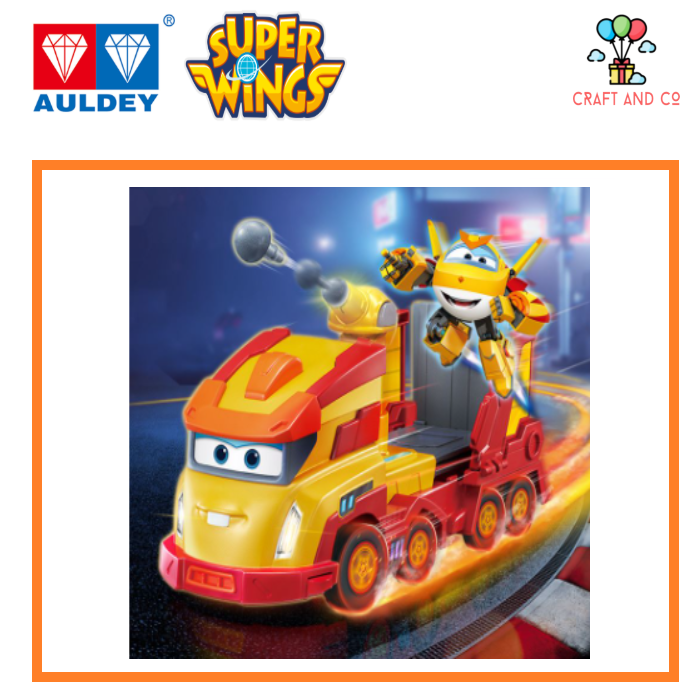 Super wings Auldey Goldenwheel and golden boy set transform robot Ori