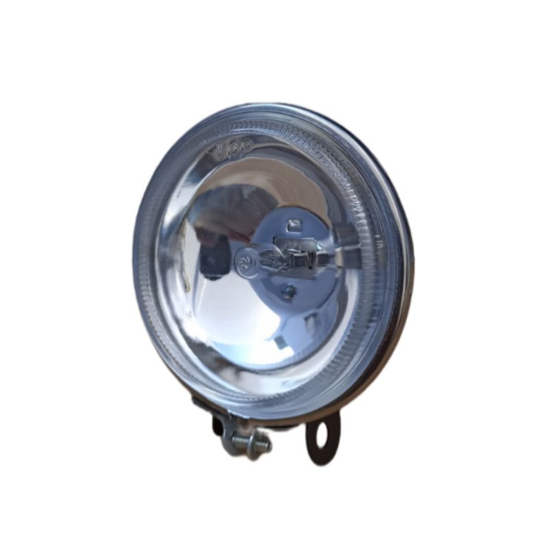 Lampu Tembak Sorot Kabut Fog Lamp Bulat Motor Mobil Truk 12Volt Putih