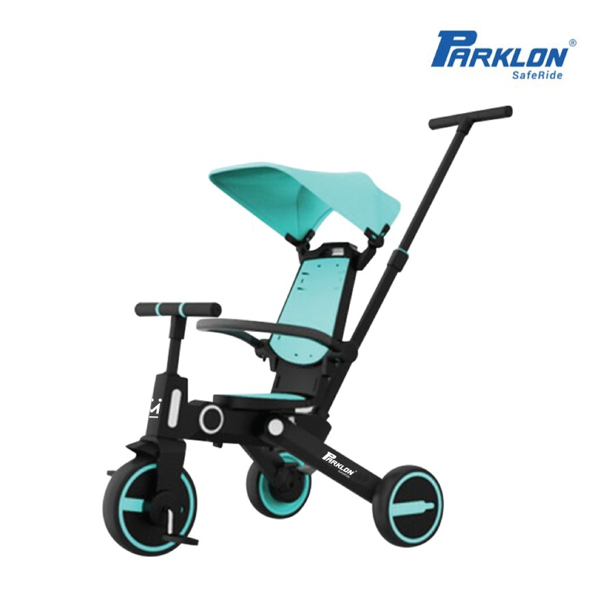 Parklon Saferide 7in1 Smart Folding Tricycle / Baby Stroller