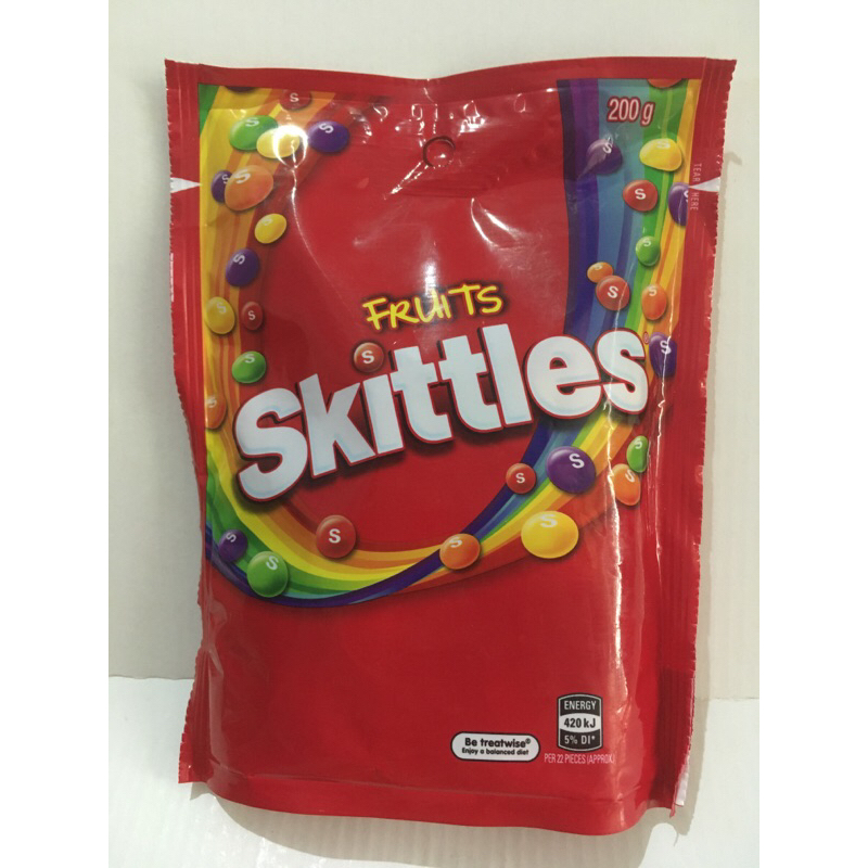 

SKITTLES FRUITS 200 GR