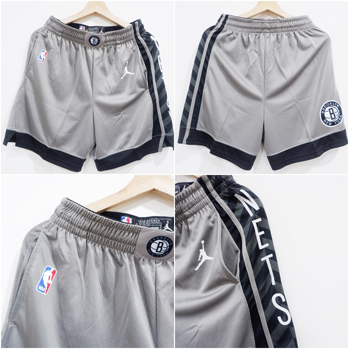 CELANA BASKET HEATPRESS BROOKLYN NETS STATEMENT EDITION ABU 21/22