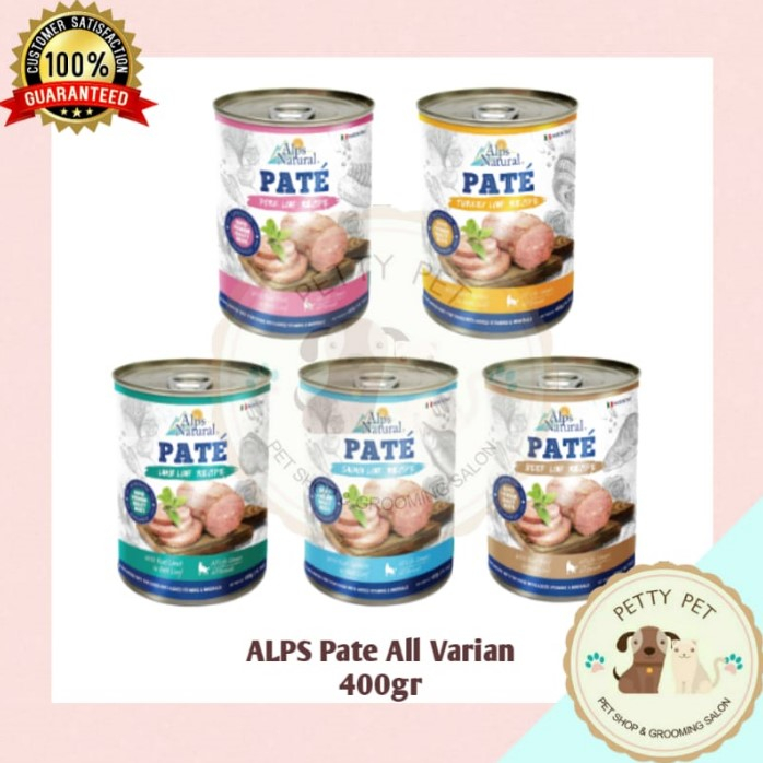 Alps Natural Chungky 415gr Alps Pate 400gr Dog Wet Food Dog Food Makanan Basah Anjing