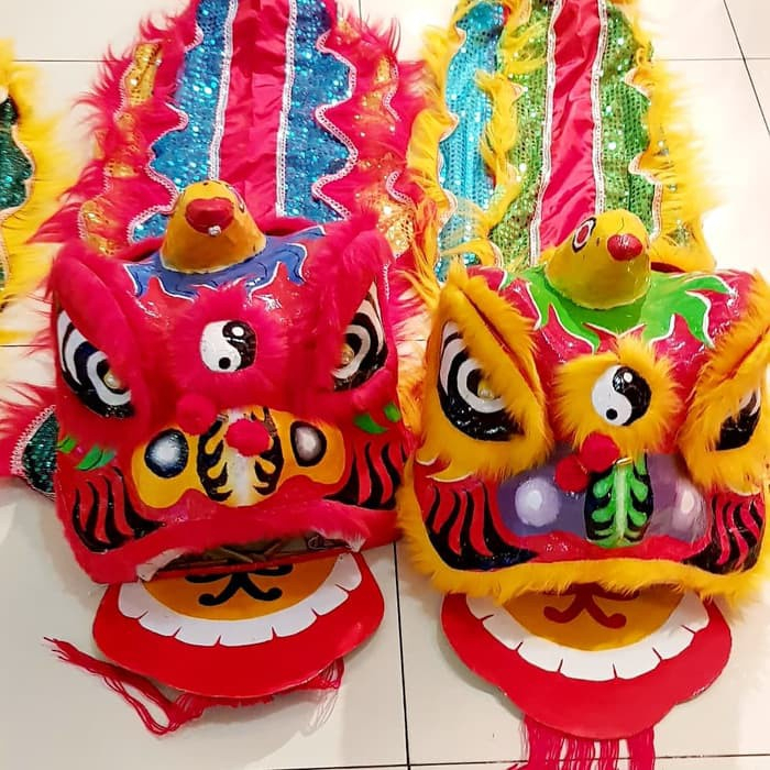 ✅✏BIS SELLER II  BARONGSAI FULL LED MATA SUPER BESAR MAINAN ANAK-ANAK ATAPUN ORANG DEWASA SUPER PANJ
