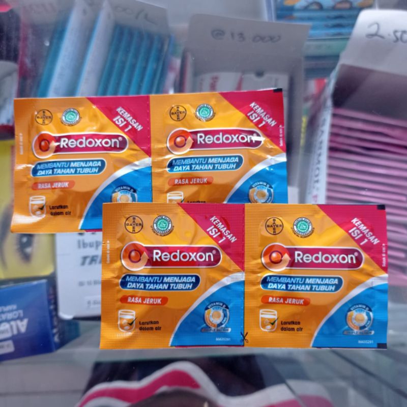 REDOXON EFFERVESCENT 1 SACHET @2 TABLET