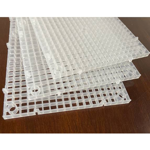 Grid Plate Sekat Bawah Bracket Susun Aquarium 30x15 Egg crate