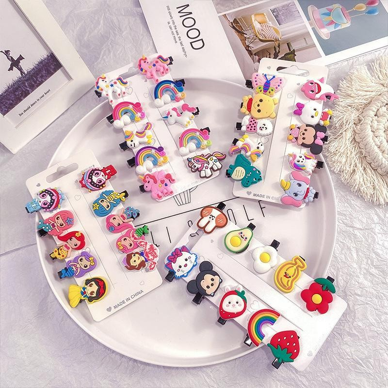 DOMMO - D6084 Set Jepit Rambut Anak 10 in 1 F5069 / Jepit Rambut Korea / Hair Pin Rambut / Hair Clips / Jepit Rambut Style Korea