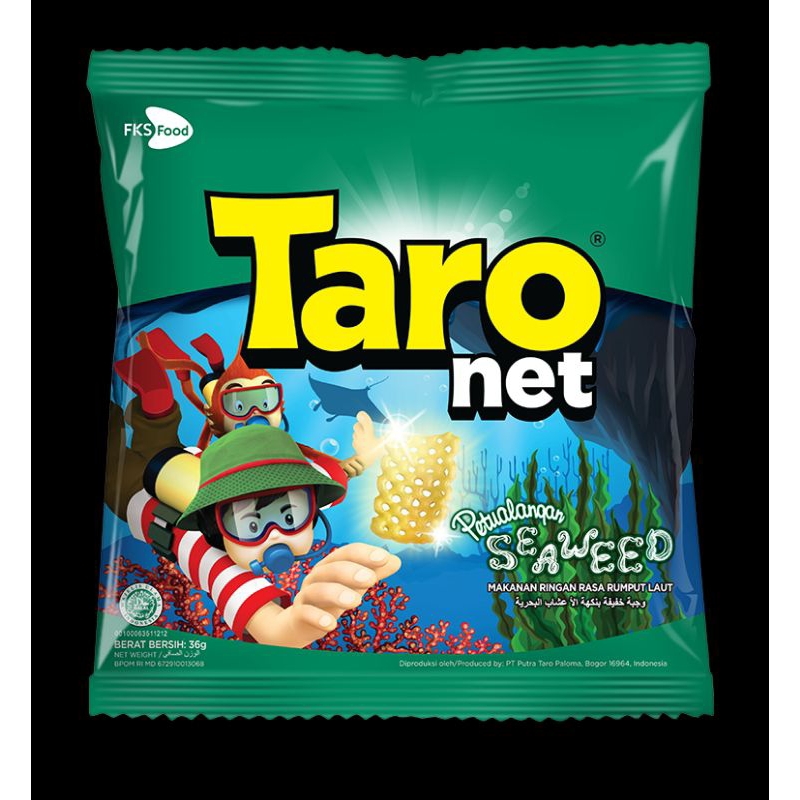 

TARO NET SEAWEED RENCENG (ISI 10)