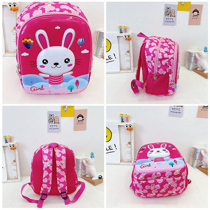 106615 Tas Punggung Ransel Sekolah Anak Import Backpack Impor (1KG MUAT 3) JTF6615