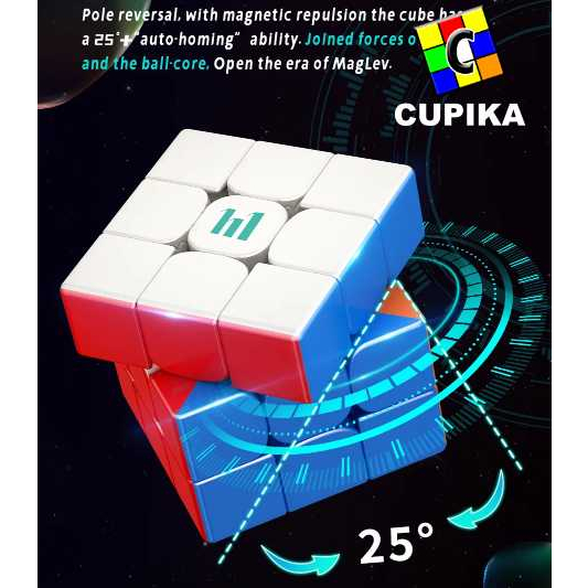 Rubik Moyu HuaMeng YS3M 2022 3x3 Magnetic / Maglev / Ball Core 3x3x3