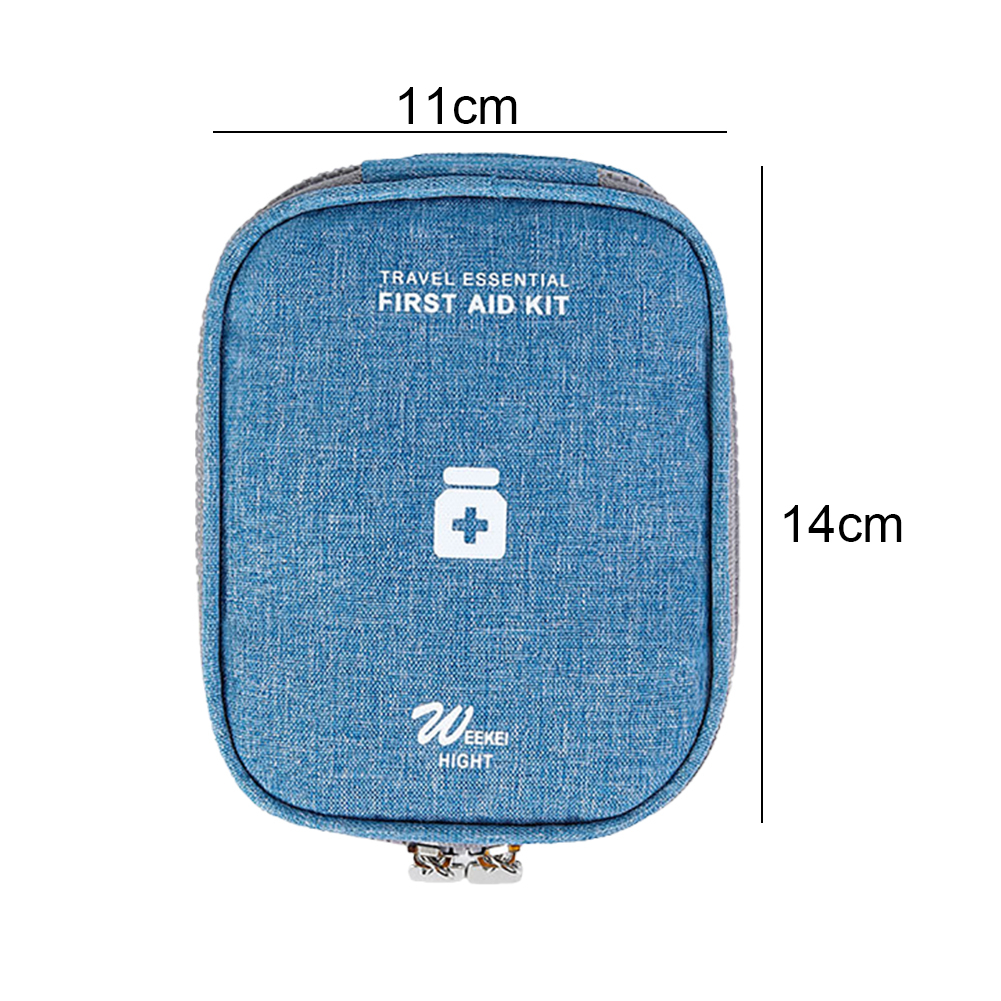 WEEKEI HIGHT Tas Obat P3K Travel First Aid Kit Bag Portable 14x11x3cm - TB-0623