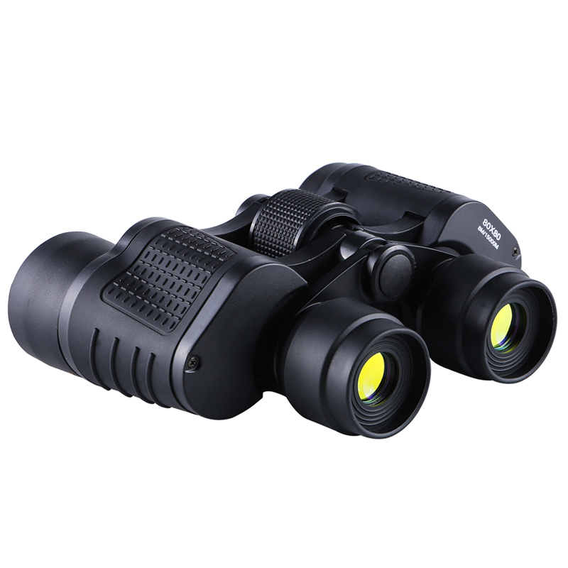 Teropong Binocular Outdoor HD Vision Magnification 80x80 - 8090 - Black