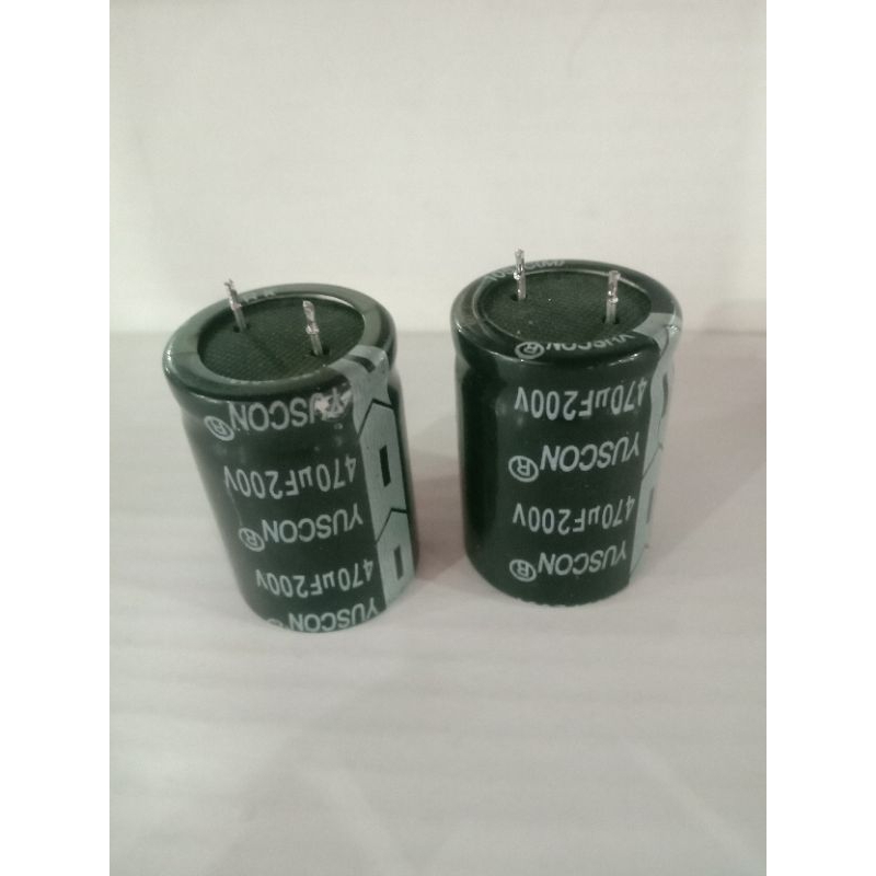 capasitor 470uf 200v