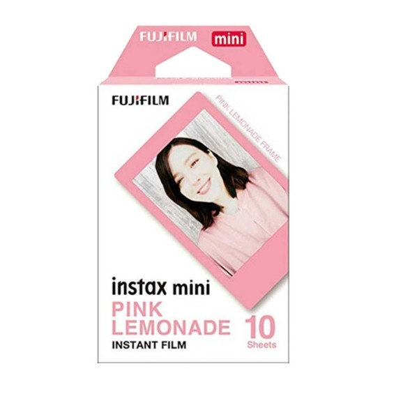 Fujifilm Instax Paper Mini Polaroid Film Pink Lemonade isi 10 pcs Original