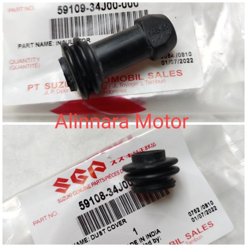 Karet Boot Cover Debu Kaliper Depan Bybre Satria Fu Injeksi GSX R S 150 Ori SGP
