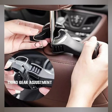 Car Hook Hanger Gantungan Barang Kursi Mobil Holder Handphone Headrest Headrest HP Hape Gantung Hook Belakang Jok