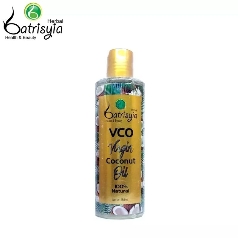 Batrisyia Virgin Coconut Oil / VCO Batrisyia 250ml /Minyak kelapa Herbal/ VCO Cair Batrisyia