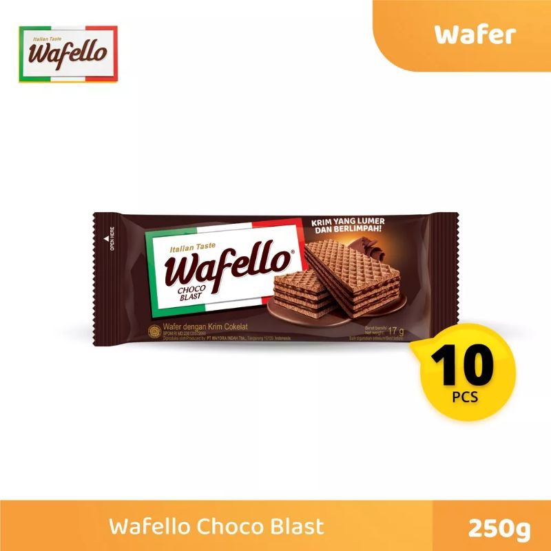 

ROMA WAFELLO MINI RENCENG 10 PCS X 21 GR