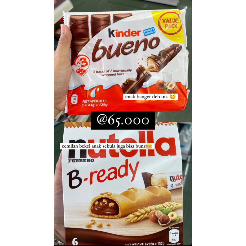 Jastip Malaysia (Kinder bueno)