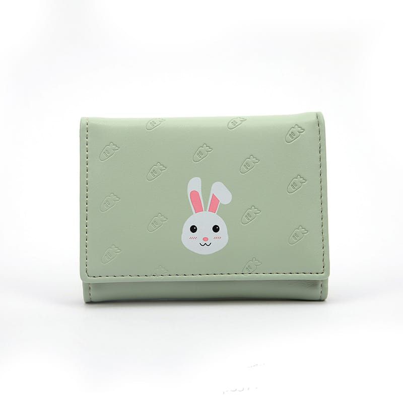 DW-23 Dompet lipat Wanita Mini Kelinci Embos