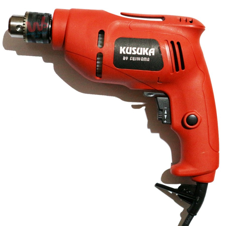 MESIN BOR LISTRIK KUSUKA BY FUJIYAMA 10 MM ELECTRIC DRILL-MESIN BOR BETON -MESIN BOR KAYU LISTRIK.