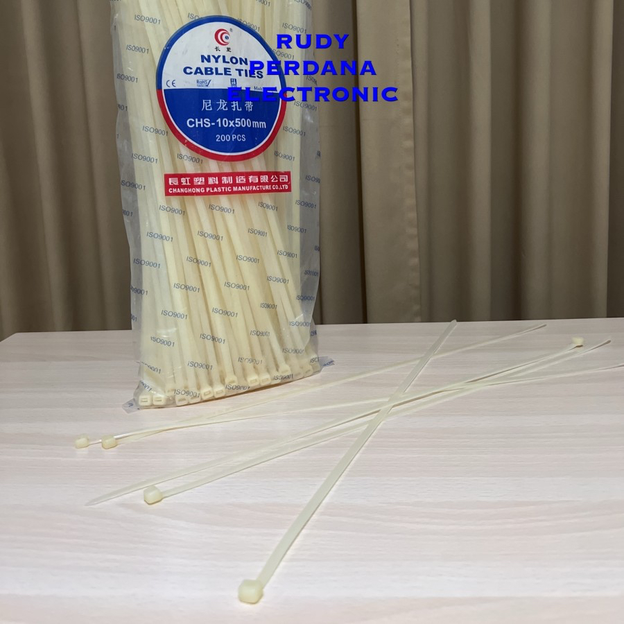 NYLON CABLE TIE KABEL TIES NILON BESAR JUMBO 10x500 10 500 MM 1 50 CM