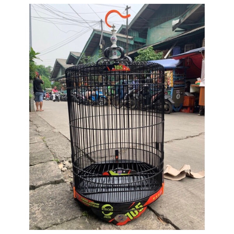 Sangkar Kandang Murai Ebod Decal no.2 (KARGO)
