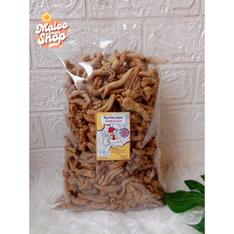 

Keripik usus Ayam Super 500g