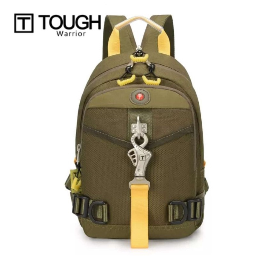 ORIGINAL TOUGH WARRIOR 5539 warrior Multifungsi waistbag Backpack army bag jeansmith waist bag tas Tough tuf