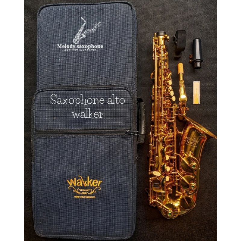 saxophone walker gold