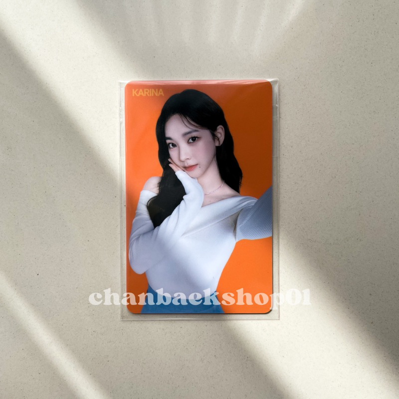 KARINA PHOTOCARD AESPA TAMS ZERO PHOTOCARD || KARINA PHOTOCARD OFFICIAL