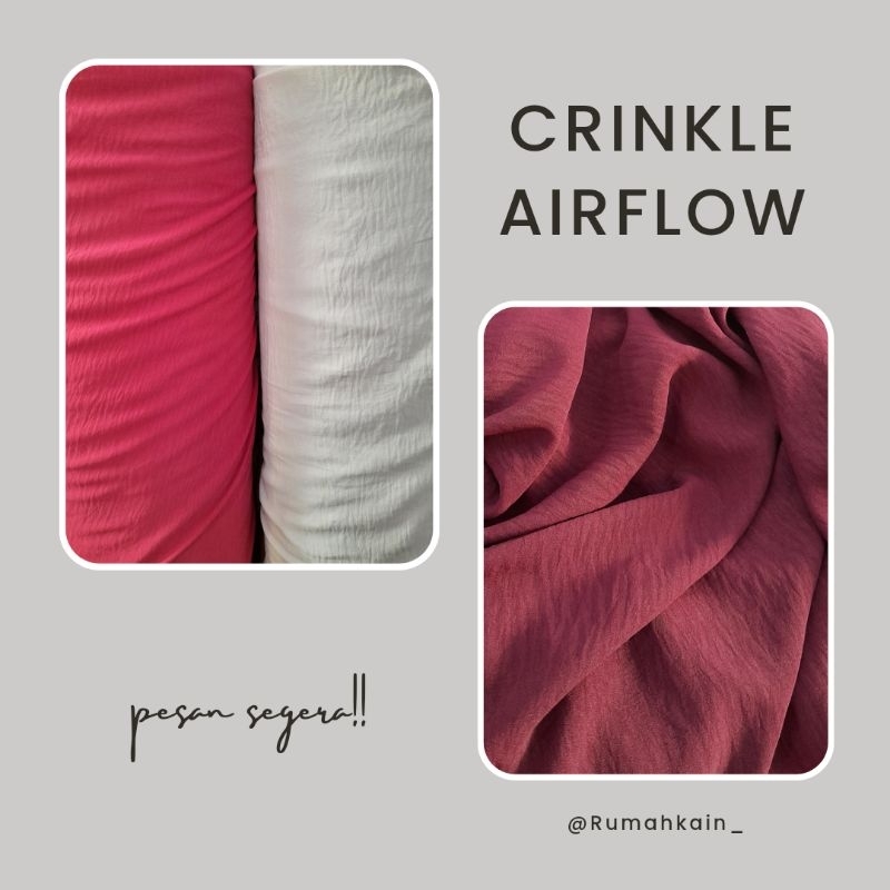 Crinkle Airflow/Kain Crinkle/Kain Airflow/Kain Crinkle Airflow