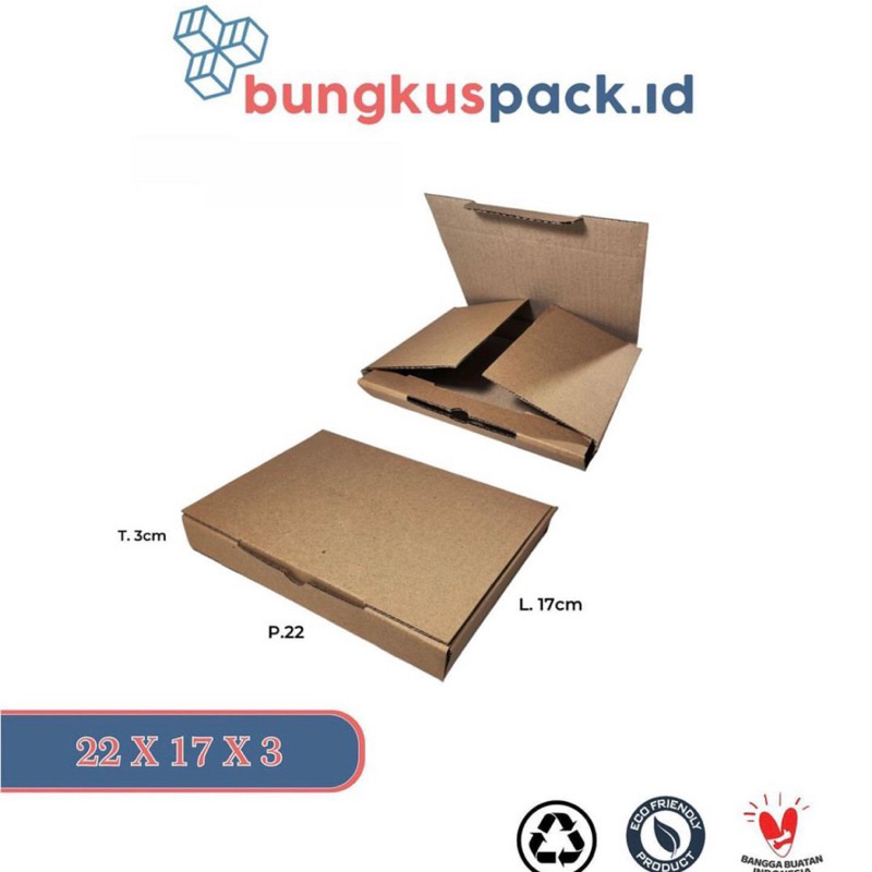 

Kardus Packing Buku Die Cut dus pizza [22x17x3cm] /5pcs