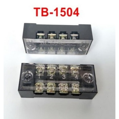 Terminal Blok TB-2504L / 600V 25A 4P/ Terminal Block TB-1504L/600V 25A 4P