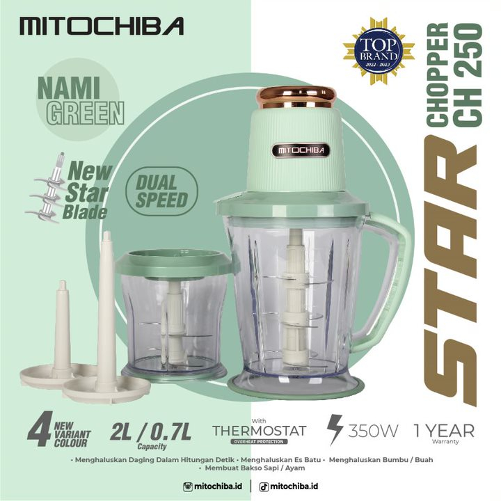 Mitochiba CH-250 Star Food Chopper CH250