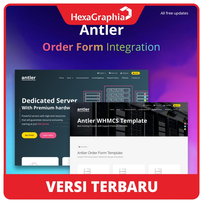 Antler - Hosting Provider & WHMCS Template