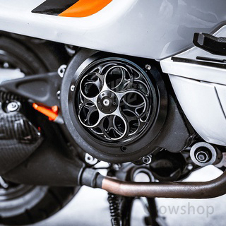 ✨100%Original ✨ Cnc Cover Pelindung Kipas Radiator Mesin Motor Untuk Vespe Sprint Primavera 125 150 Cooling Cover Kipas